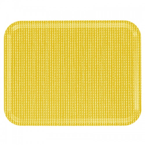 아르텍 Rivi 트레이 43 x 33 cm 머스타드 - 화이트 Artek Rivi tray  43 x 33 cm  mustard - white 15428