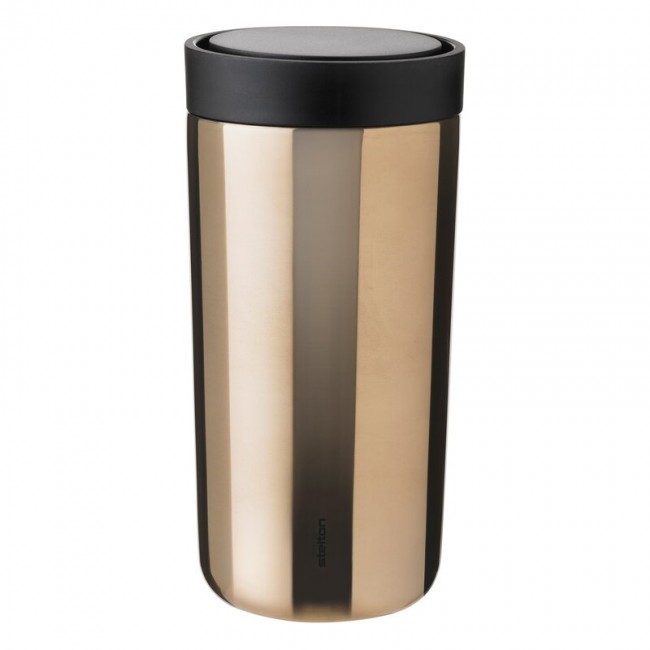 STELTON 스텔톤 To Go Click thermo cup 다크 골드 ST685-41