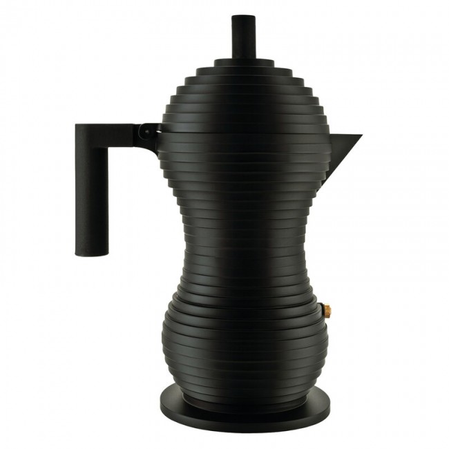 ALESSI 알레시 Pulcina espresso 커피메이커 6 cups 블랙 ALMDL02-6-BB