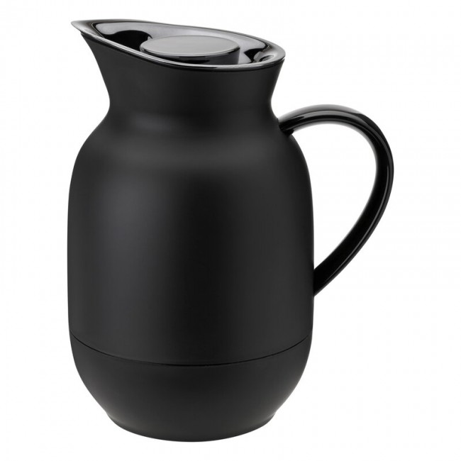 STELTON 스텔톤 Amphora vacuum 저그 for coffee 1 L 소프트 블랙 ST221-1