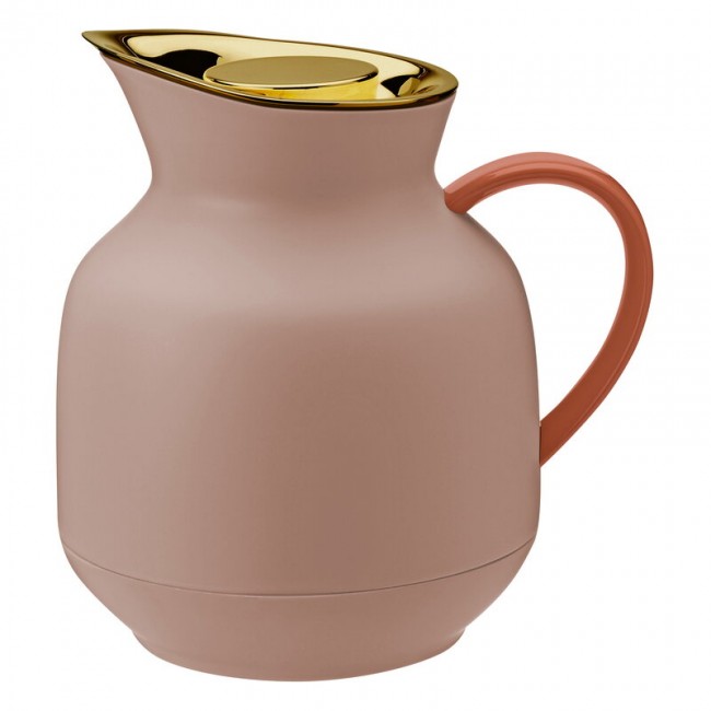 STELTON 스텔톤 Amphora vacuum 저그 for tea 1 L 소프트 peach ST222-2