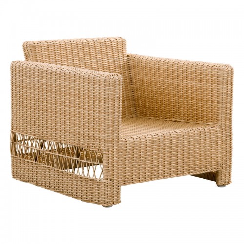 Sika-Design Carrie lounge 의자 네츄럴 - 화이트 SS9155U-9155CY101