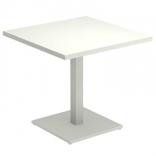 EMU 에뮤 Round 테이블 80 x cm matt 화이트 EM473-23