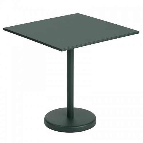 MUUTO 무토 Linear Steel Cafe 테이블 70 x cm 다크그린 MU31052