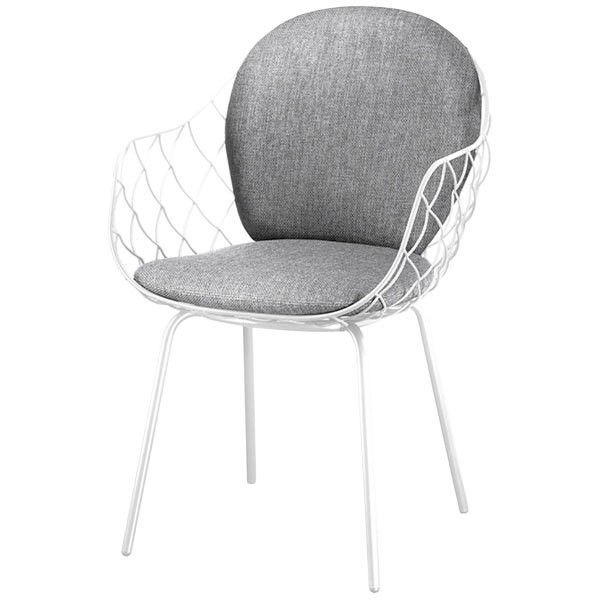 MAGIS Pina 체어 의자 화이트 steel 프레임 grey seat Magis Pina chair  white steel frame  grey seat 12988