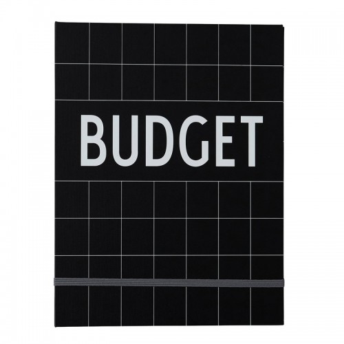 DESIGN LETTERS 디자인레터스 Budget Book 블랙 DL70302001BLACK