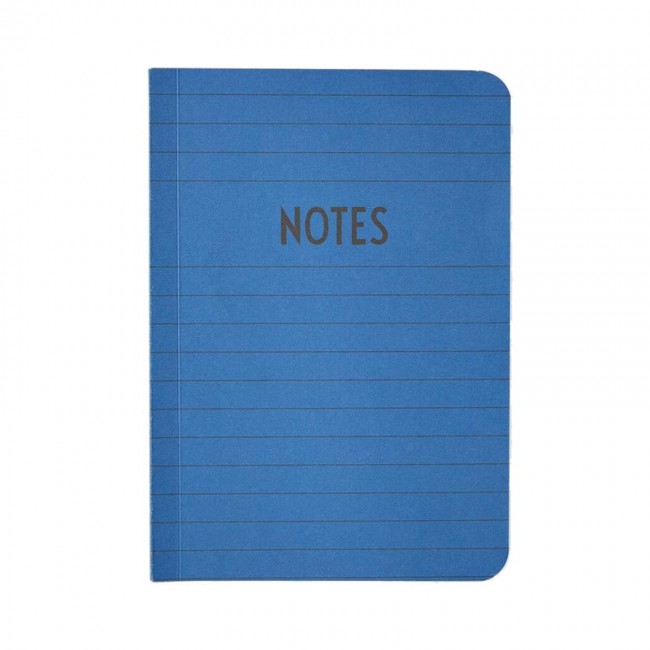DESIGN LETTERS 디자인레터스 Notebook A6 블루 DL70201011BLUE