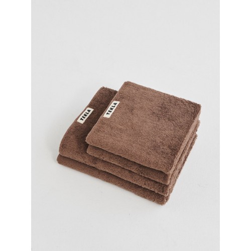 Tekla Guest towel kodiak brown TEKTT-KB-30X50