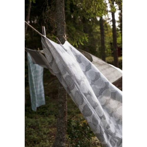 Lapuan Kankurit Sade giant towel 화이트 - grey LT63593