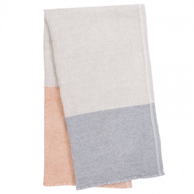 Lapuan Kankurit Terva giant towel 화이트 - multi cinnamon LT73722