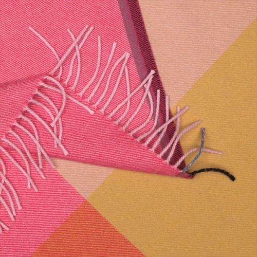 VITRA Colour Block 담요 블랭킷 핑크 - beige Vitra Colour Block blanket  pink - beige 11764