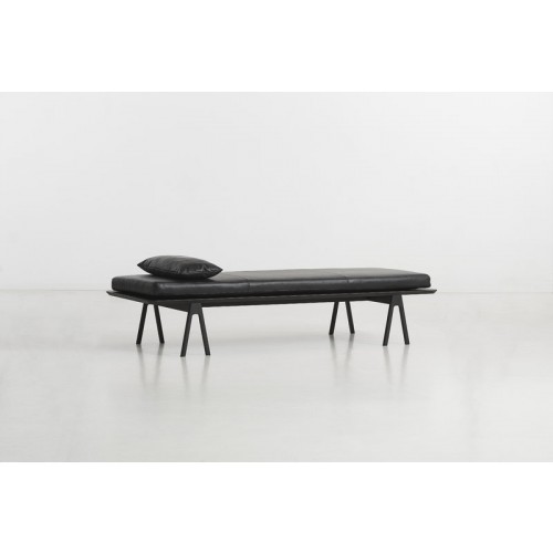 WOUD 우드 Level 쿠션 for daybed 블랙 leather WD101039