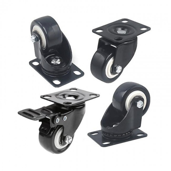 NOFRED 노프레드 Cube wheels for 수납박스 set of 4 블랙 NO4904