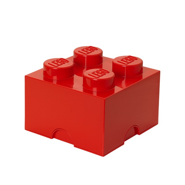 ROOM COPENHAGEN 룸 코펜하겐 Lego Storage Brick 4 red LE40031730