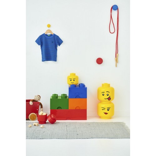 ROOM COPENHAGEN 룸 코펜하겐 Lego Storage Brick 1 round red LE40301730