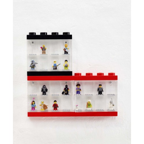 ROOM COPENHAGEN 룸 코펜하겐 Lego Minifigure Display Case 8 블랙 LE40650003