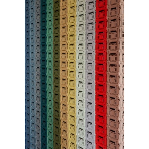 HAY 헤이 Colour Crate S recycled plastic dusty 엘로우 HA541443