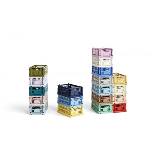 HAY 헤이 Colour Crate S recycled plastic mint HA541449