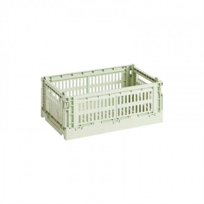 HAY 헤이 Colour Crate S recycled plastic mint HA541449