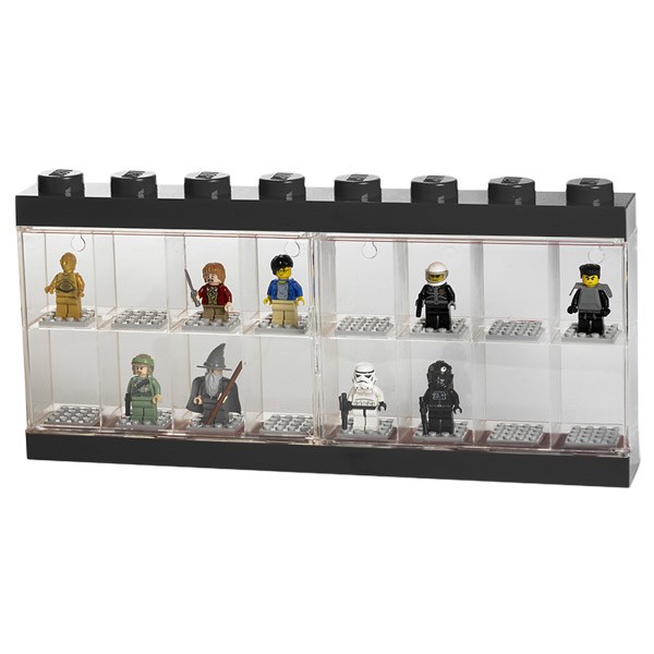 ROOM COPENHAGEN 룸 코펜하겐 Lego Minifigure Display Case 16 블랙 LE40660003