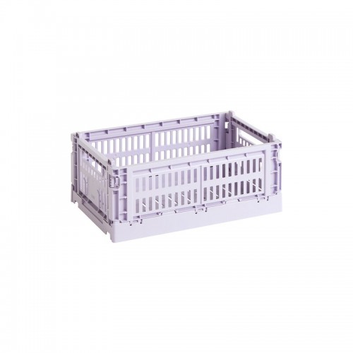 HAY 헤이 Colour Crate S recycled plastic lavender HA541446
