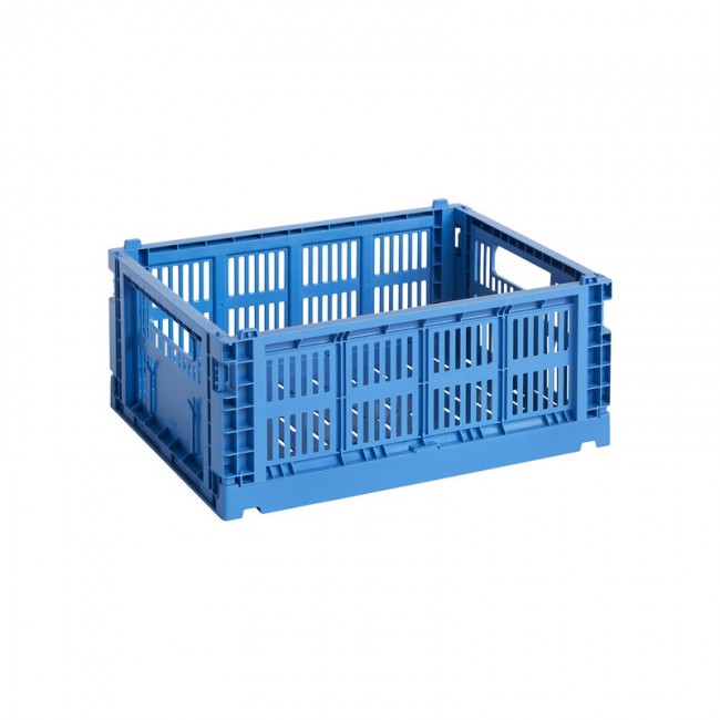 HAY 헤이 Colour Crate M recycled plastic electric 블루 HA541457
