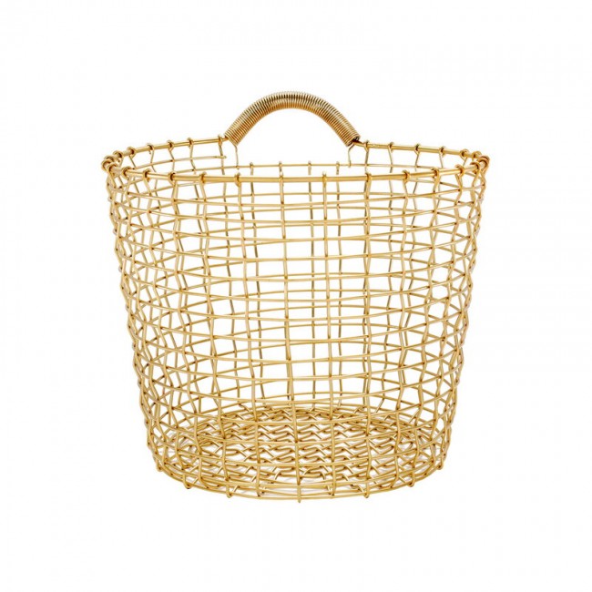 KORBO 코르보 Bin 16 wire basket 브라스 RB37015