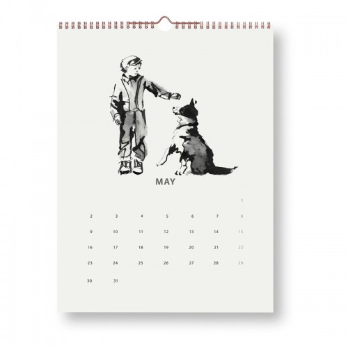 TEEMU JARVI ILLUSTRATIONS TE에뮤 Best Friend calendar 2022 30 x 40 cm TJ6430065512929