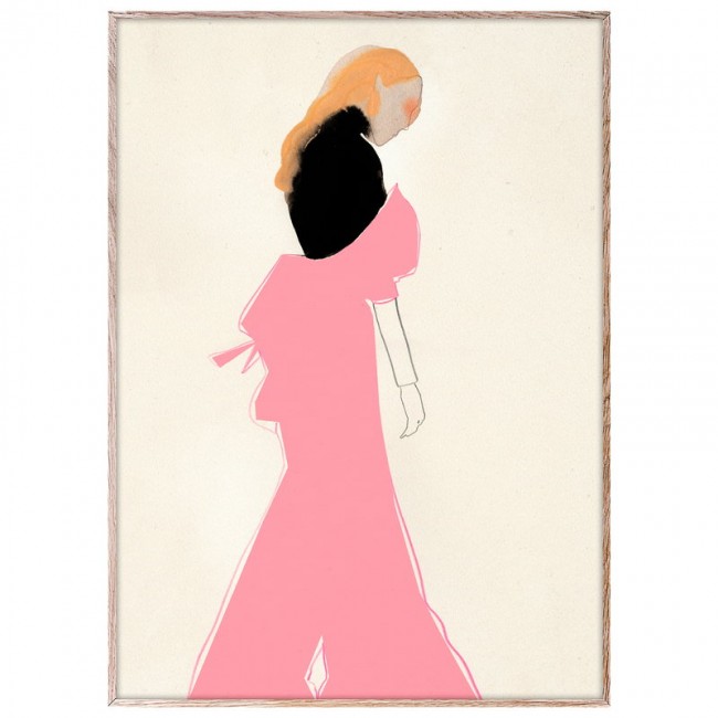PAPER COLLECTIVE 페이퍼콜렉티브 핑크 Dress poster PC16071