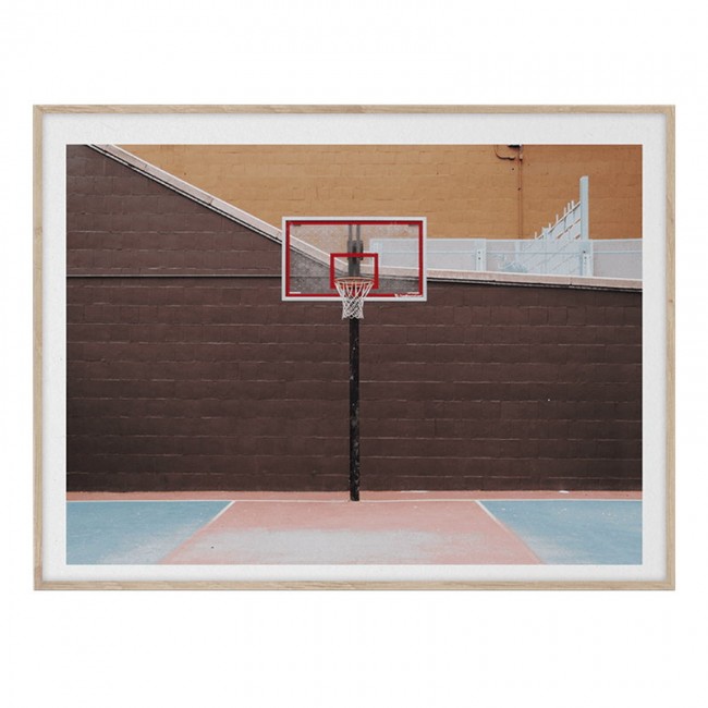 PAPER COLLECTIVE 페이퍼콜렉티브 Cities of Basketball 07 (New York) poster PC09127