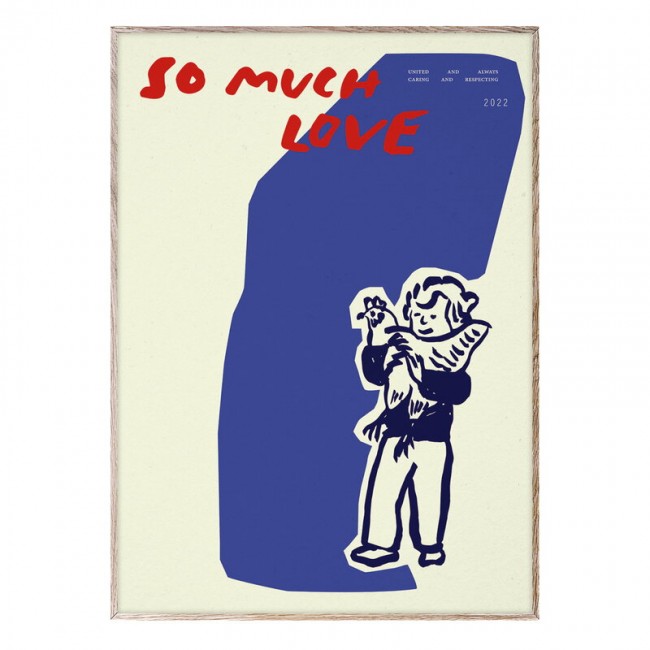 MADO 마도 So Much Love Chicken poster 30 x 40 cm DOM5105