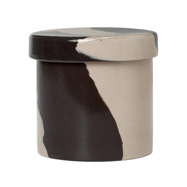 FERM LIVING 펌리빙 Inlay container S sand - brown FL1104263868