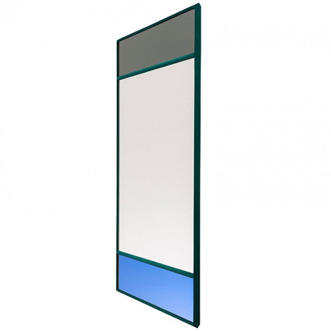 MAGIS 비트라IL 거울 70 x 50 cm 그린 Magis Vitrail mirror  70 x 50 cm  green 08031