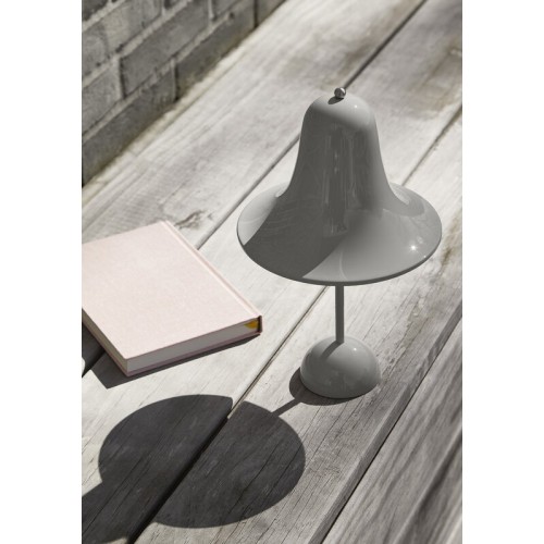 VERPAN 팬탑 포터블 테이블조명 18 cm 민트 그레이 Verpan Pantop Portable table lamp 18 cm  mint grey 06847