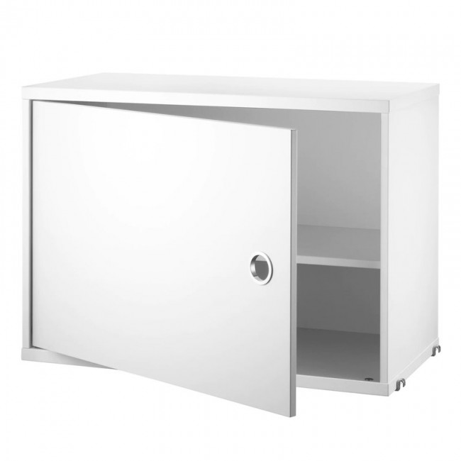 STRING FURNITURE 스트링 cabinet with swing door 58 x 30 cm 화이트 AK211650