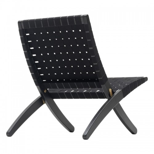CARL HANSEN & SU00F8N MG501 Cuba 라운지체어 블랙 오크 - 블랙 webbing Carl Hansen & Su00f8n MG501 Cuba lounge chair  black oak - black webbing 04039