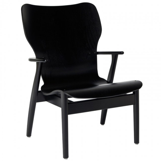 ARTEK 도무스 라운지체어 stained 블랙 Artek Domus lounge chair  stained black 03934