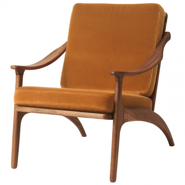 WARM NORDIC 웜 노르딕 Lean Back lounge 의자 teak - amber WA2201025