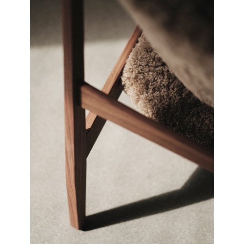 MENU Knitting 체어 의자 월넛 - Sahara sheepskin MENU Knitting Chair  walnut - Sahara sheepskin 03646