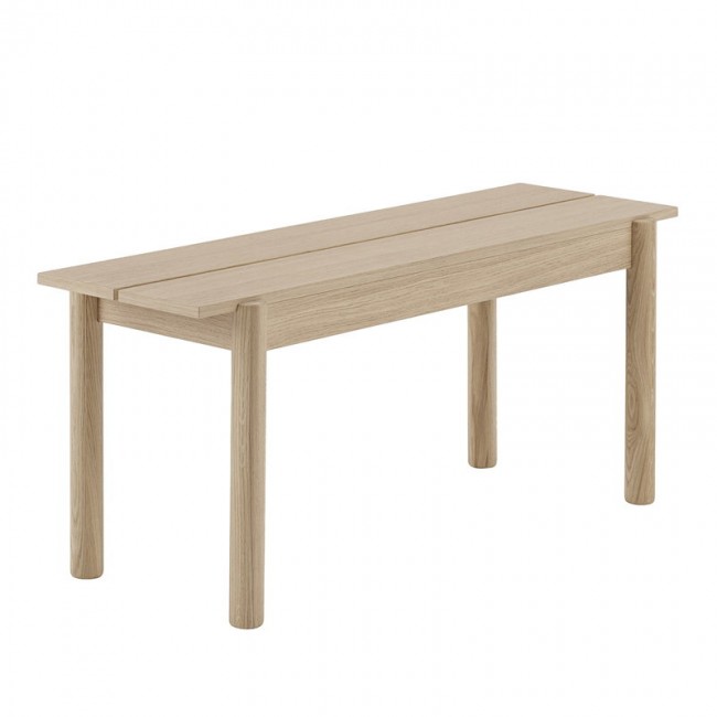 MUUTO 무토 Linear Wood bench 110 x 34 cm oak MU30919