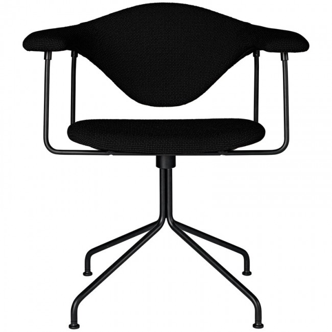 GUBI 구비 Masculo 의자 swivel base 블랙 upholstery GB2401300-B-CH1249-099