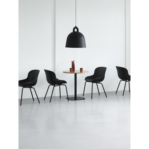 NORMANN COPENHAGEN 노만코펜하겐 Hyg 의자 블랙 steel - brandy leather Ultra NC603900-41574