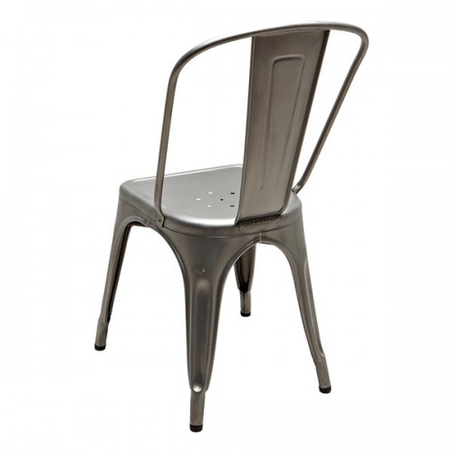 Tolix 의자 A matt varnished steel TL00400-SATINE