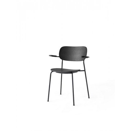 MENU Co 체어 의자 위드 암레스트 블랙 오크 MENU Co Chair with armrests  black oak 02522