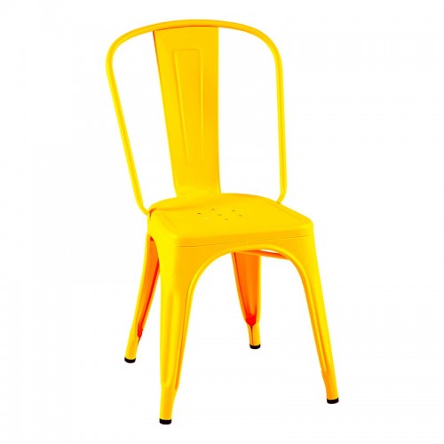 Tolix 의자 A matt lemon TL00402-JAUNECITRON