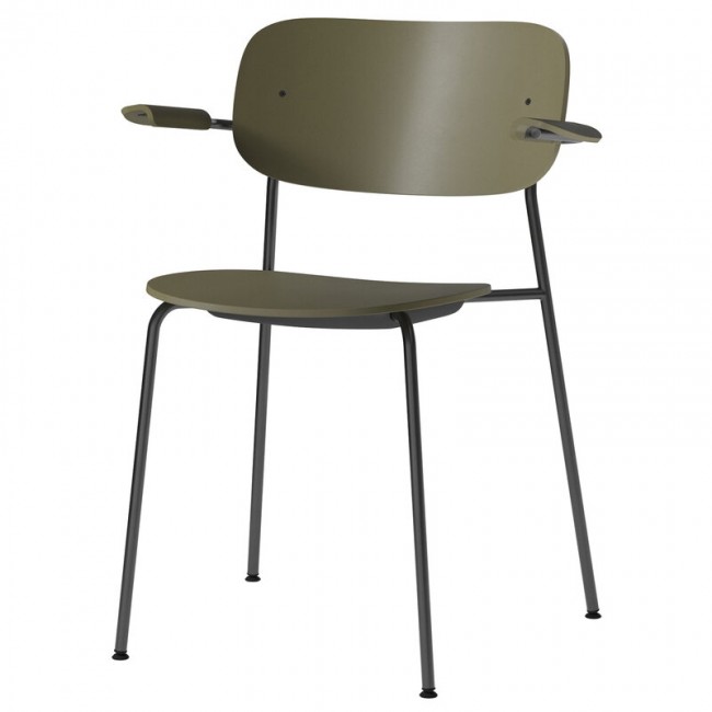 MENU Co 체어 의자 위드 암레스트 olive MENU Co chair with armrests  olive 02403