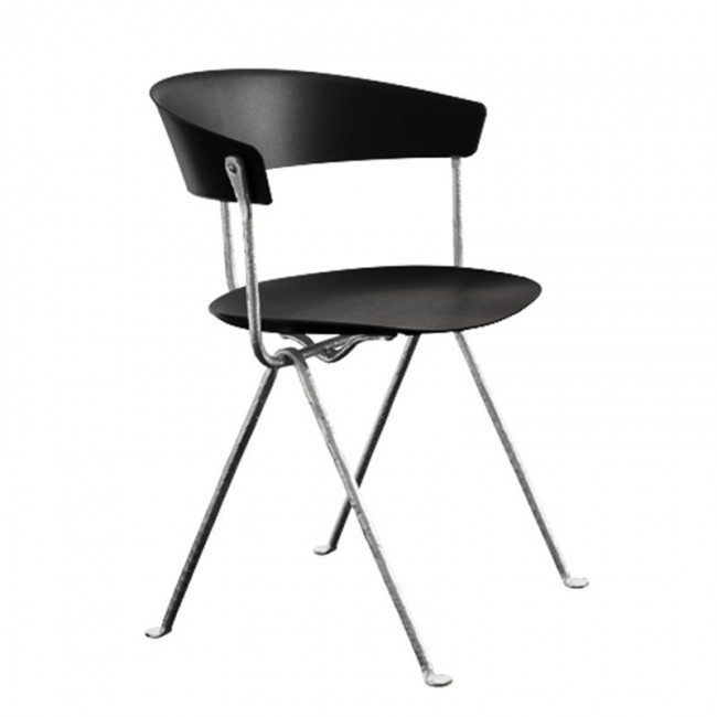 MAGIS 오피치나 체어 의자 galvanized 블랙 Magis Officina chair  galvanized  black 02231