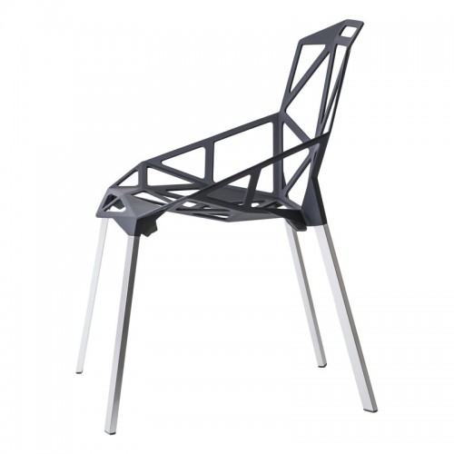 MAGIS 체어 의자_ONE 앤트러사이트 - polished 알루미늄 legs Magis Chair_One  anthracite - polished aluminium legs 02223
