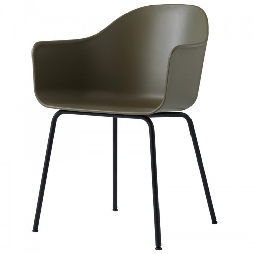 MENU 하버 체어 의자 olive - 블랙 MENU Harbour chair  olive - black 02200