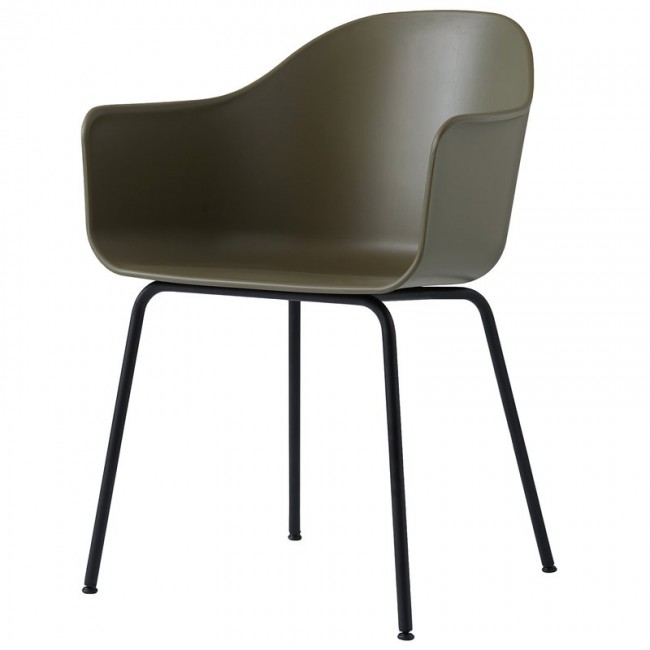 MENU 하버 체어 의자 olive - 블랙 MENU Harbour chair  olive - black 02200